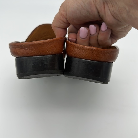 Cole Haan Country Womens Mules Slides Driving Mocs Sz 6B Saddle Leather - Picture 8 of 12